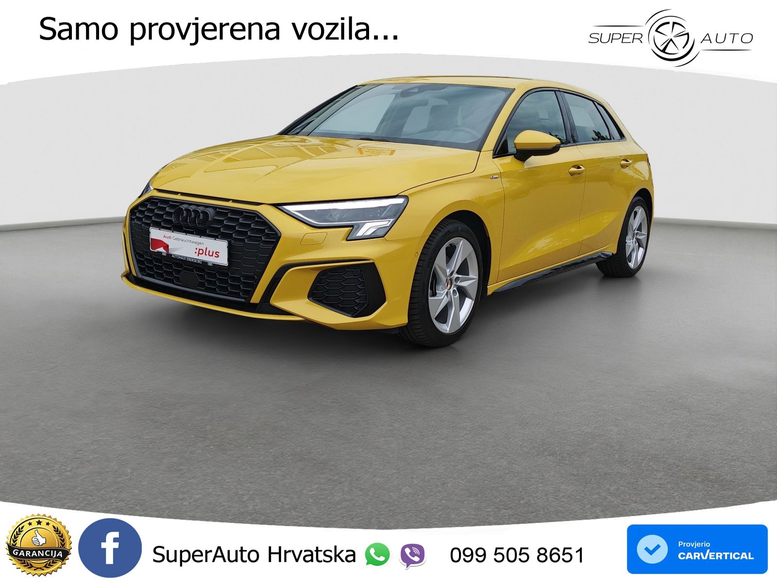 Audi A3 35 TFSI (150 KS) S line