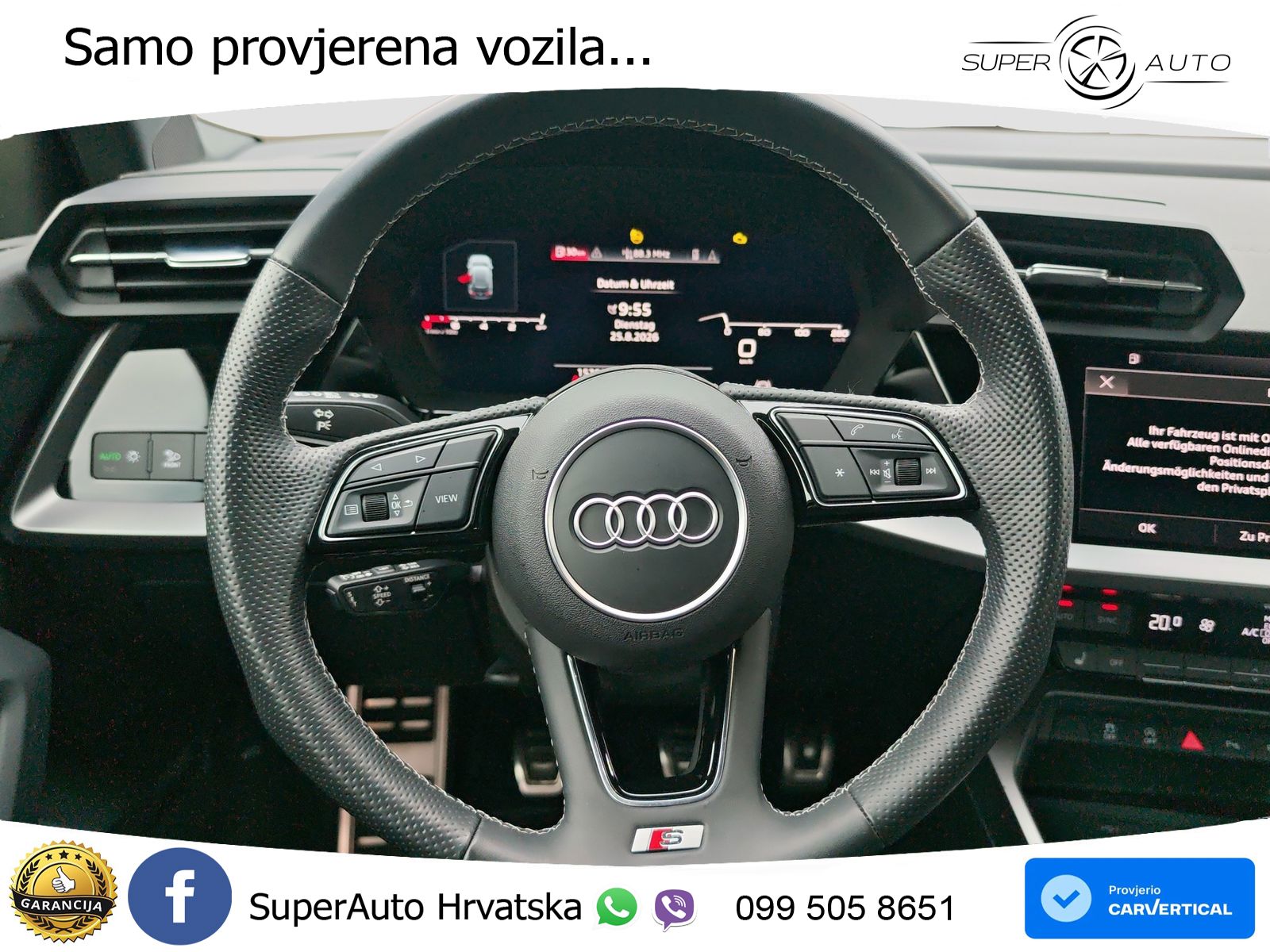 Audi A3 35 TFSI (150 KS) S line