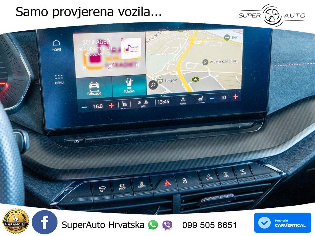 Škoda Octavia Combi RS 2.0 TDI (200 KS) DSG LED+GR SJED+ACC