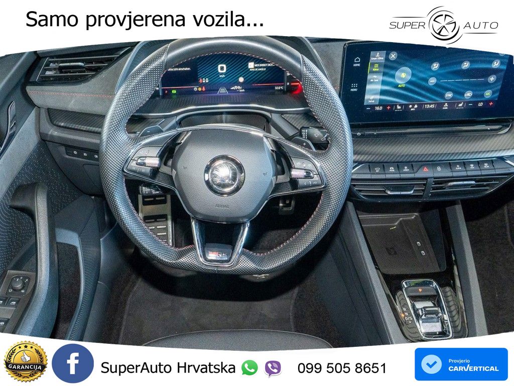 Škoda Octavia Combi RS 2.0 TDI (200 KS) DSG LED+GR SJED+ACC