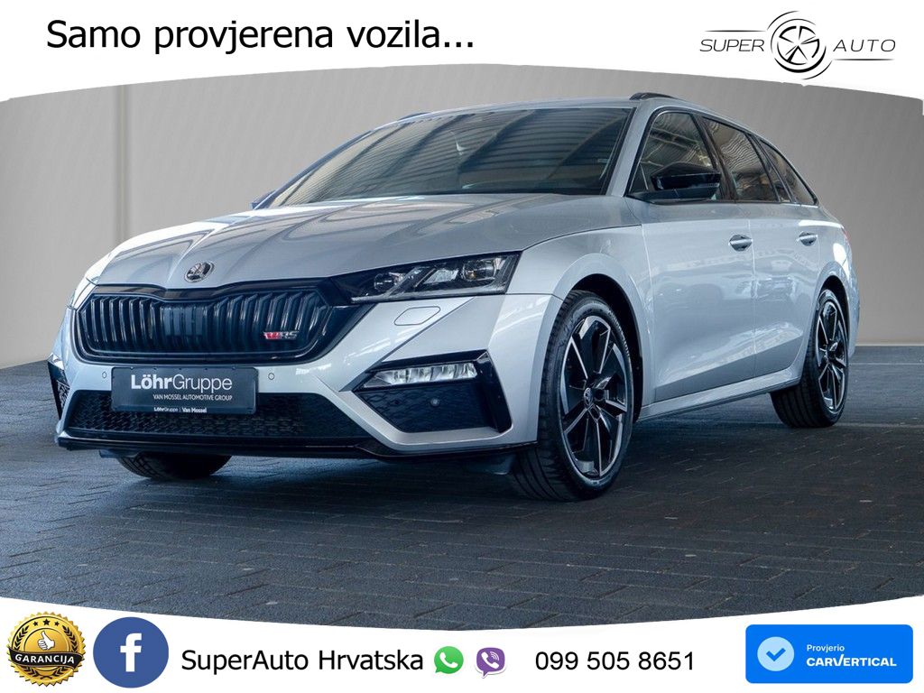 Škoda Octavia Combi RS 2.0 TDI (200 KS) DSG LED+GR SJED+ACC