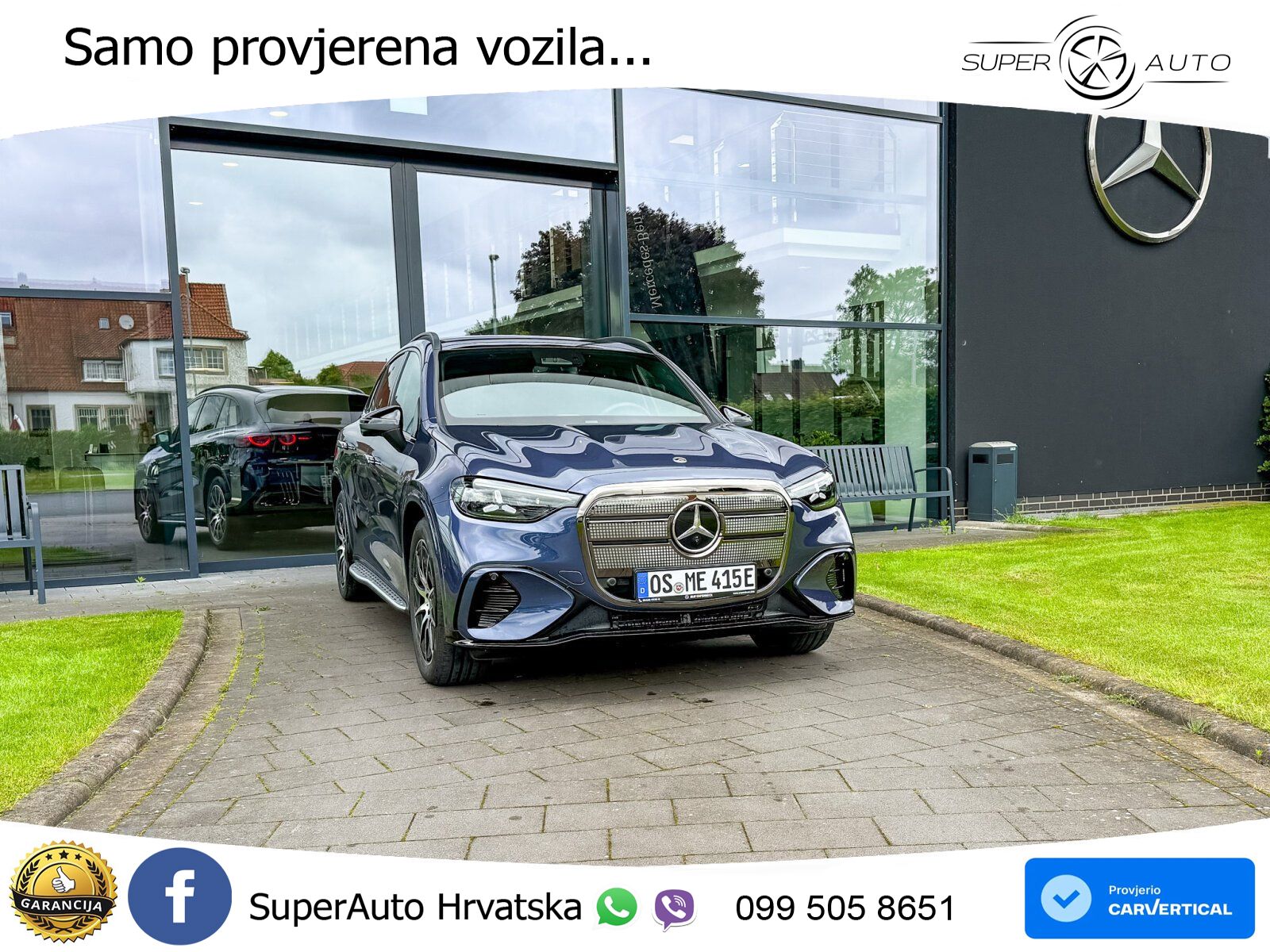 Mercedes GLC 400 94 kWh (489 KS) 4MATIC EQ Technology AMG LED+GR SJED+ACC