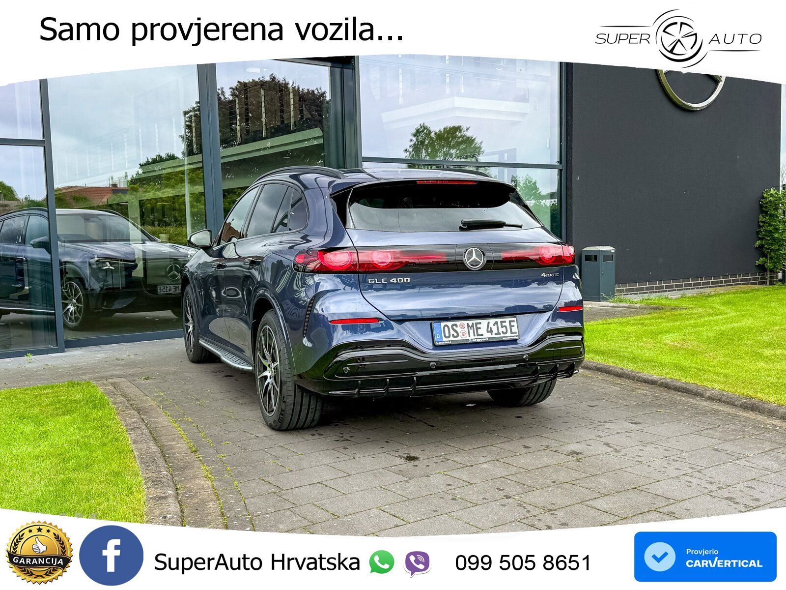 Mercedes GLC 400 94 kWh (489 KS) 4MATIC EQ Technology AMG LED+GR SJED+ACC