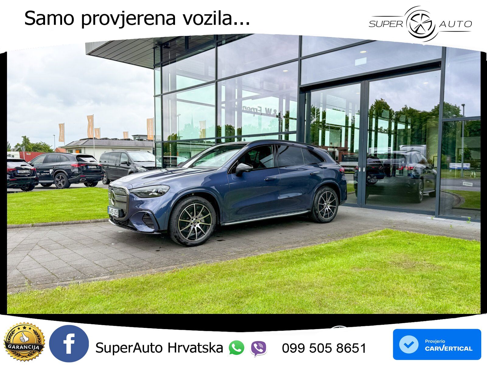 Mercedes GLC 400 94 kWh (489 KS) 4MATIC EQ Technology AMG LED+GR SJED+ACC