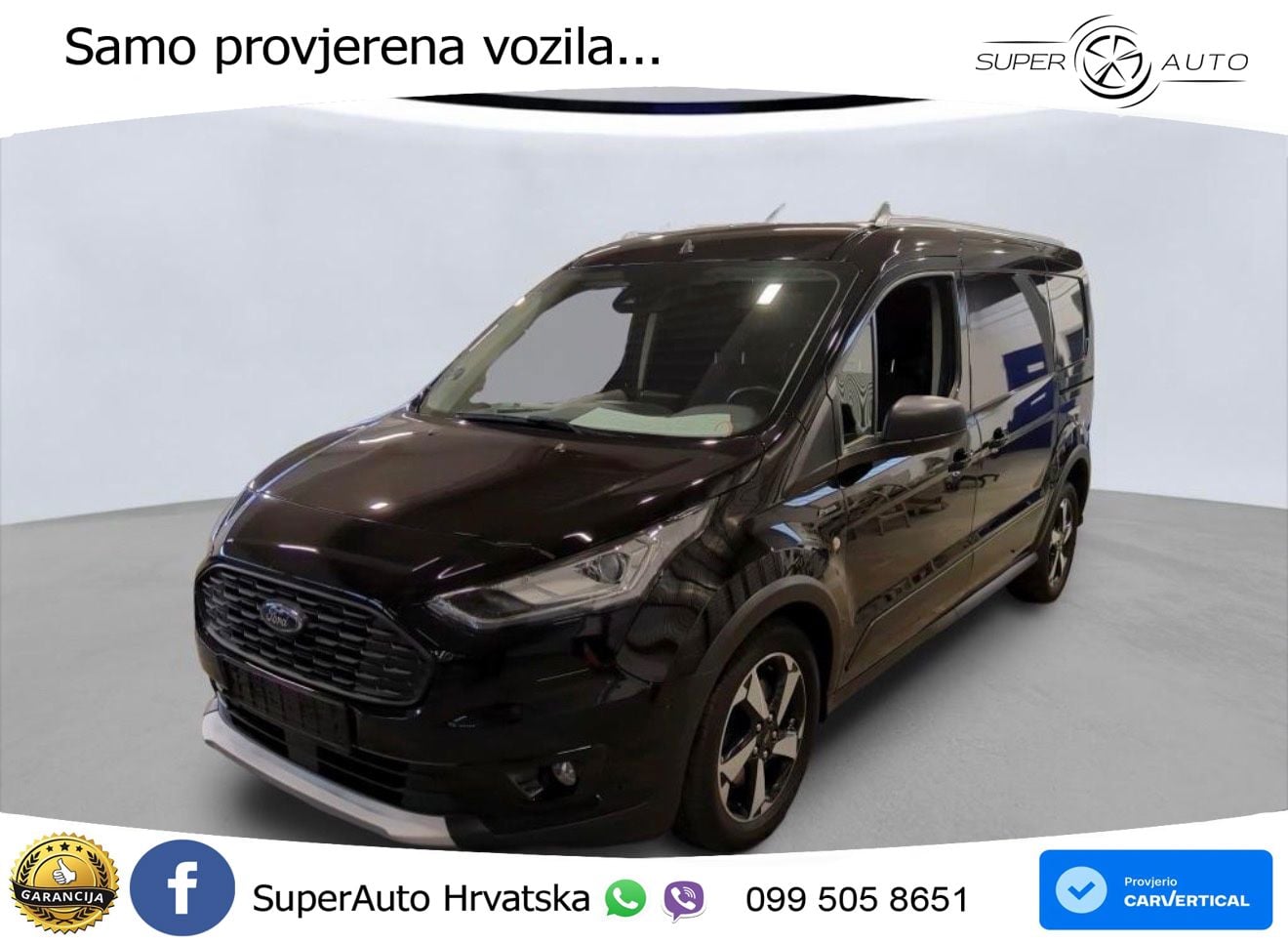 Ford Transit Connect Lang L2 Active AUTOMATIK NAV ACC 120 KS