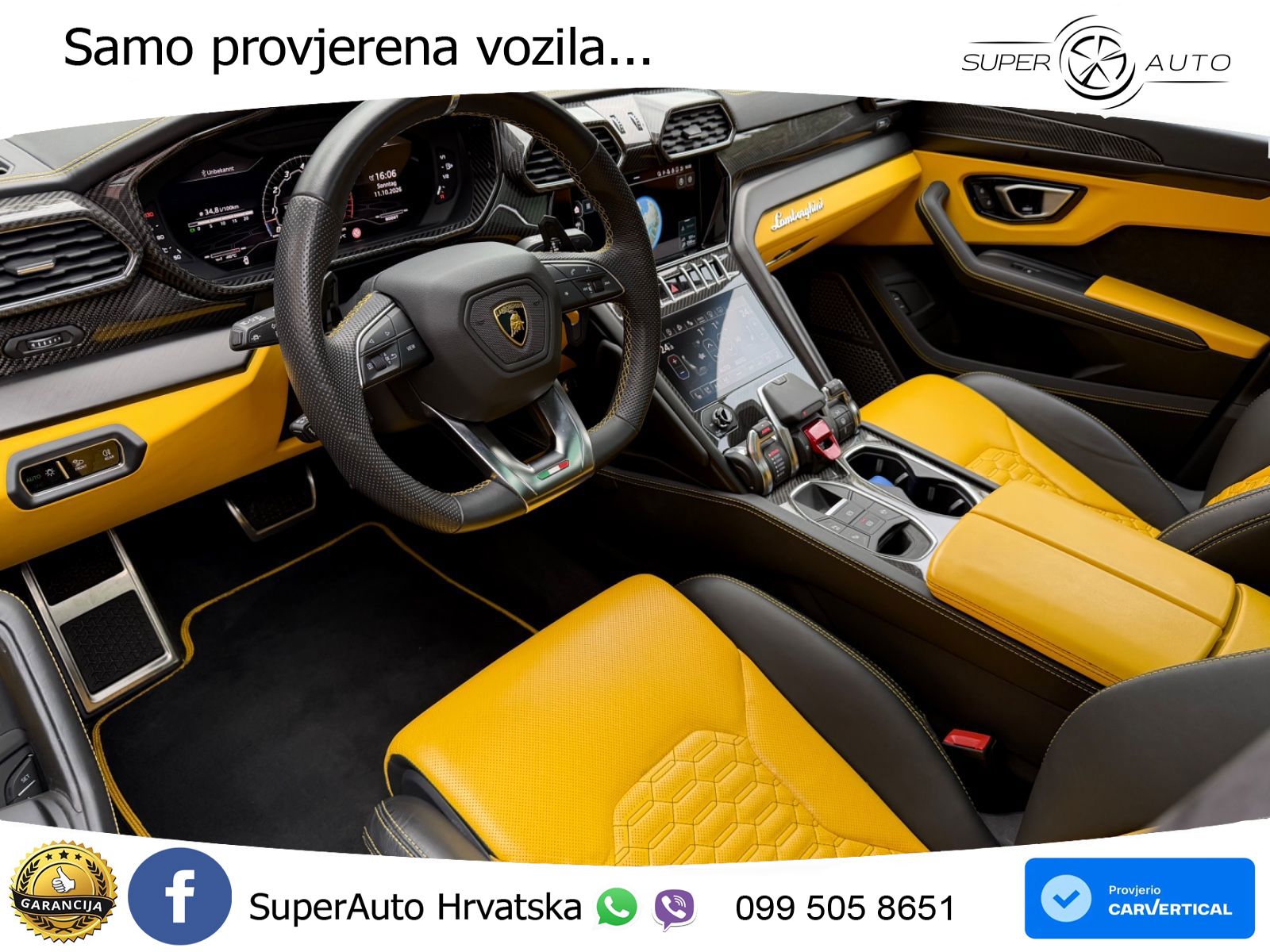 Lamborghini Urus 4.0 V8 (650 KS) 4WD Automatic ACC+HEAD+4xGR SJED+360+PANO