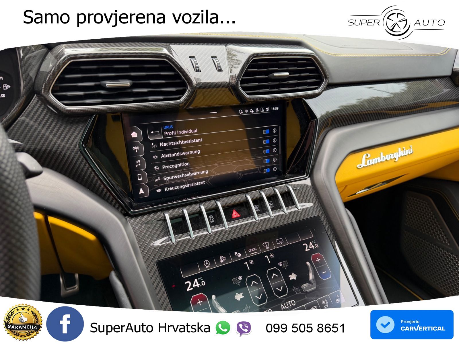 Lamborghini Urus 4.0 V8 (650 KS) 4WD Automatic ACC+HEAD+4xGR SJED+360+PANO