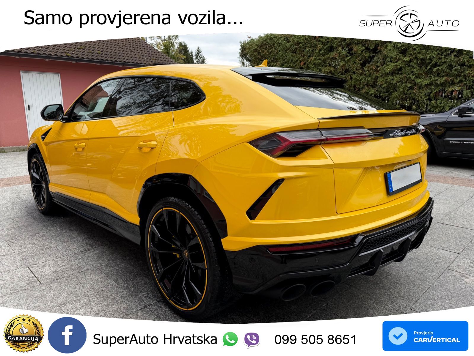 Lamborghini Urus 4.0 V8 (650 KS) 4WD Automatic ACC+HEAD+4xGR SJED+360+PANO