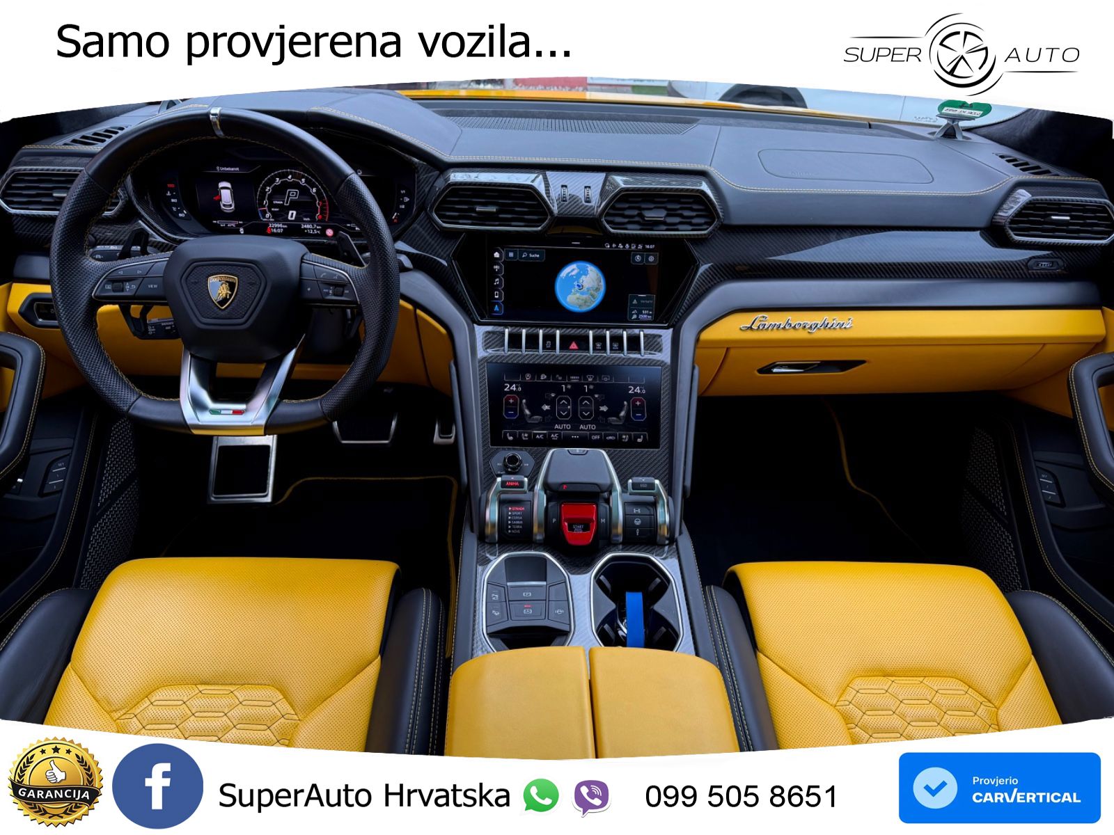 Lamborghini Urus 4.0 V8 (650 KS) 4WD Automatic ACC+HEAD+4xGR SJED+360+PANO