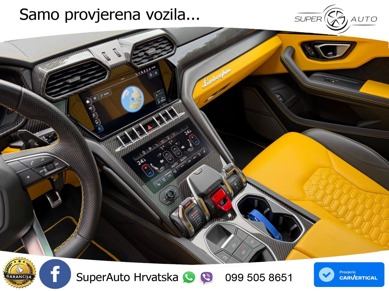 Lamborghini Urus 4.0 V8 (650 KS) 4WD Automatic ACC+HEAD+4xGR SJED+360+PANO
