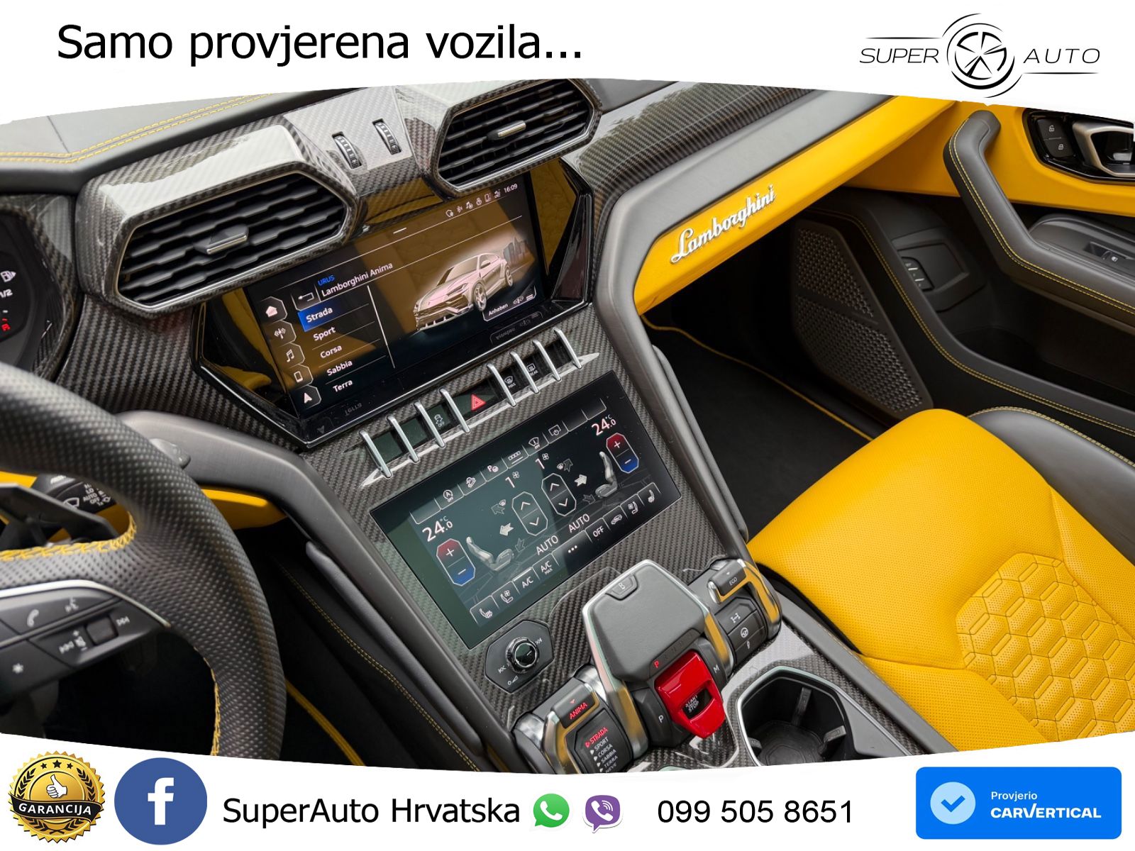 Lamborghini Urus 4.0 V8 (650 KS) 4WD Automatic ACC+HEAD+4xGR SJED+360+PANO