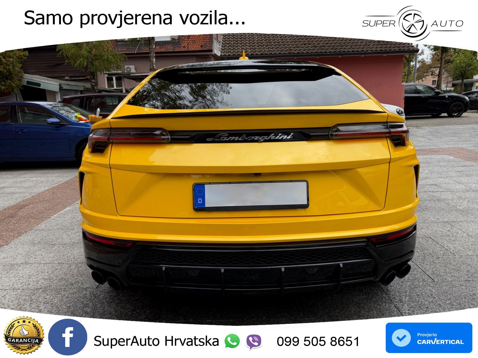 Lamborghini Urus 4.0 V8 (650 KS) 4WD Automatic ACC+HEAD+4xGR SJED+360+PANO