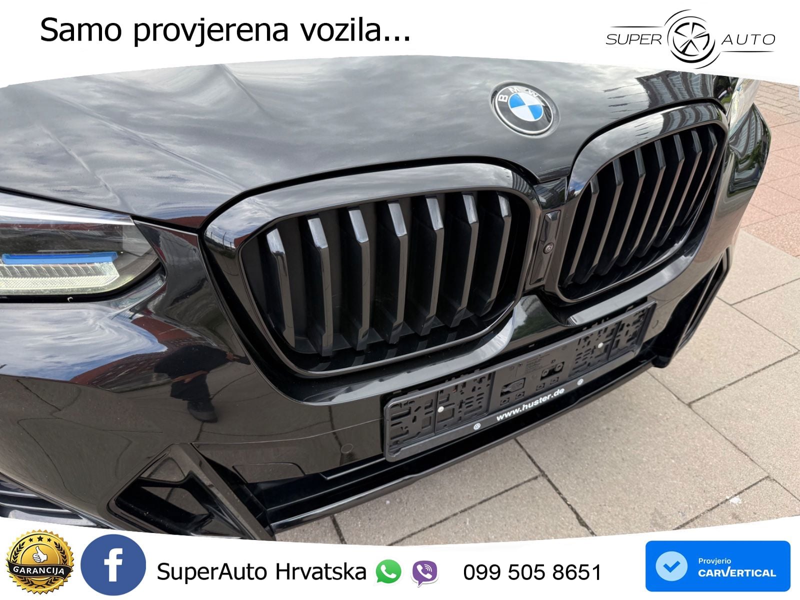 BMW X3 30d xDrive Steptronic M Sport ZRAČNI+ACC+GR SJED+KAM+PANO