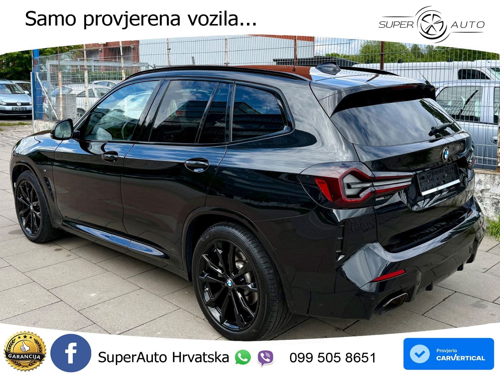BMW X3 30d xDrive Steptronic M Sport ZRAČNI+ACC+GR SJED+KAM+PANO