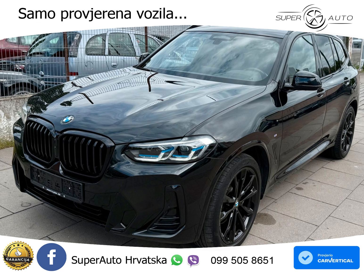 BMW X3 30d xDrive Steptronic M Sport ZRAČNI+ACC+GR SJED+KAM+PANO