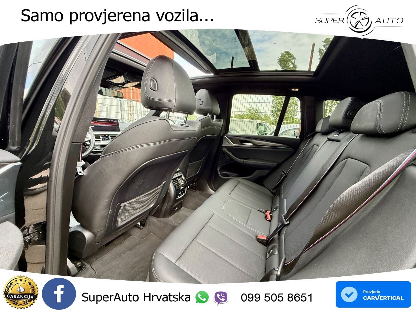 BMW X3 30d xDrive Steptronic M Sport ZRAČNI+ACC+GR SJED+KAM+PANO