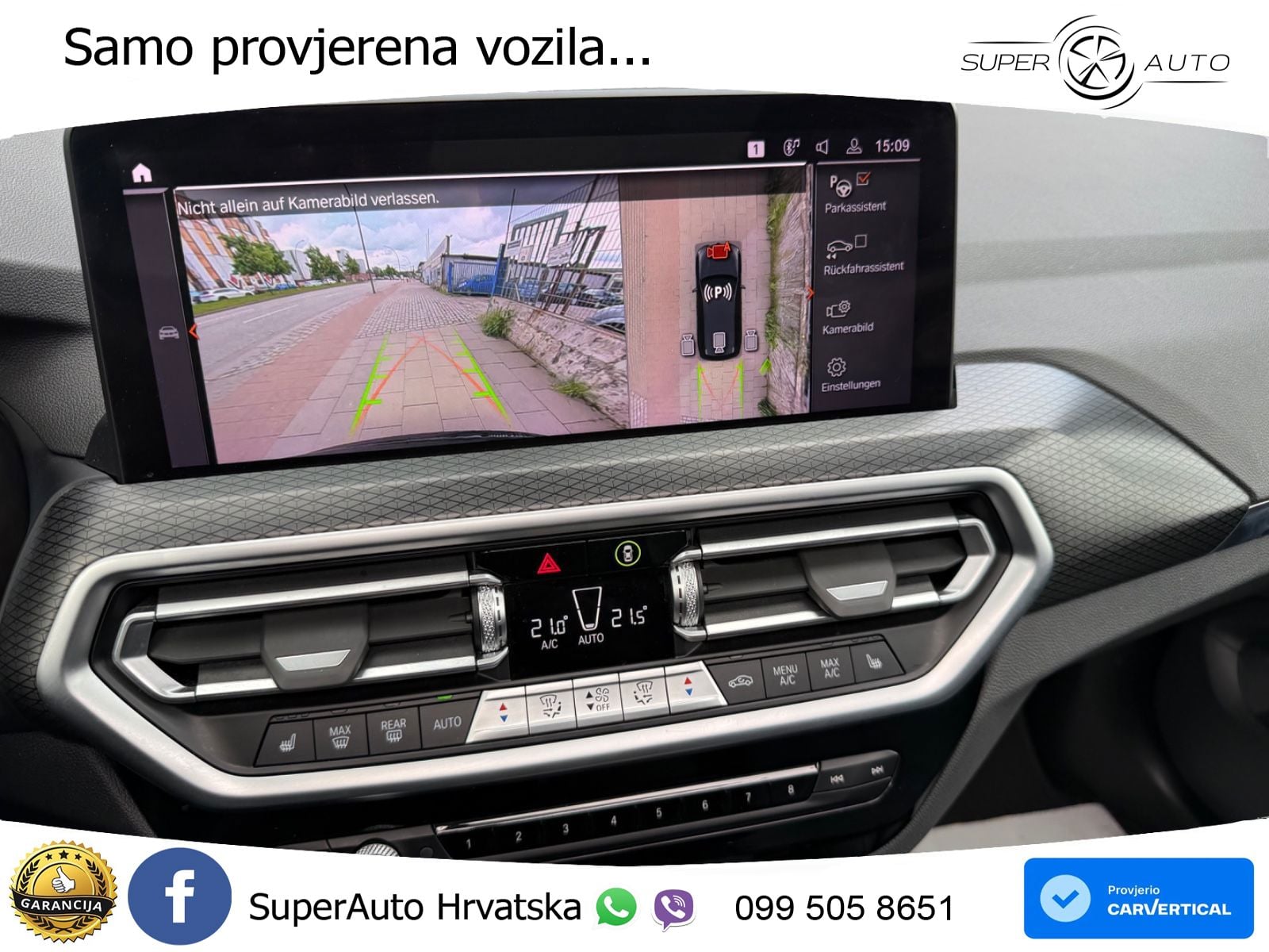 BMW X3 30d xDrive Steptronic M Sport ZRAČNI+ACC+GR SJED+KAM+PANO