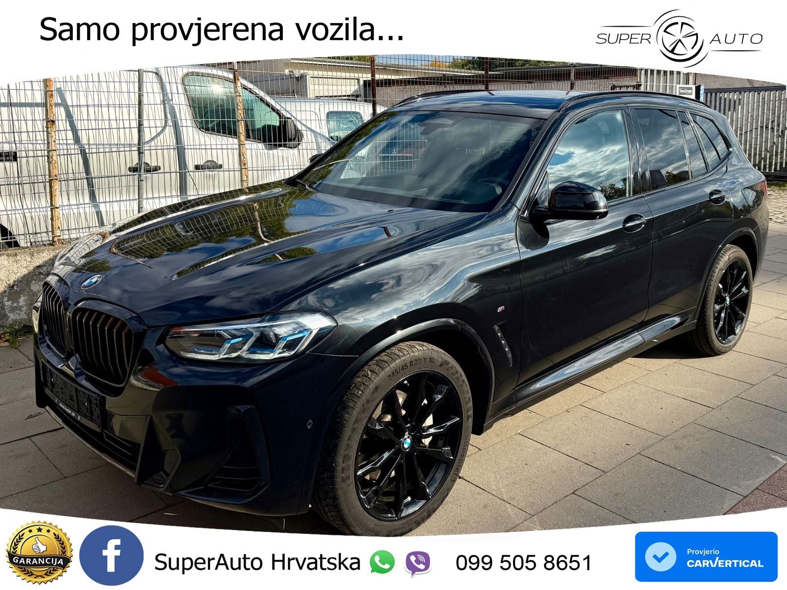 BMW X3 30d xDrive Steptronic M Sport ZRAČNI+ACC+GR SJED+KAM+PANO