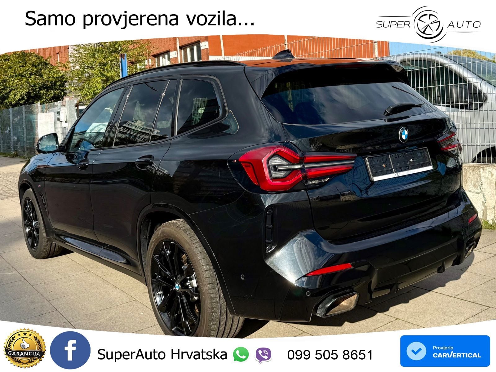 BMW X3 30d xDrive Steptronic M Sport ZRAČNI+ACC+GR SJED+KAM+PANO