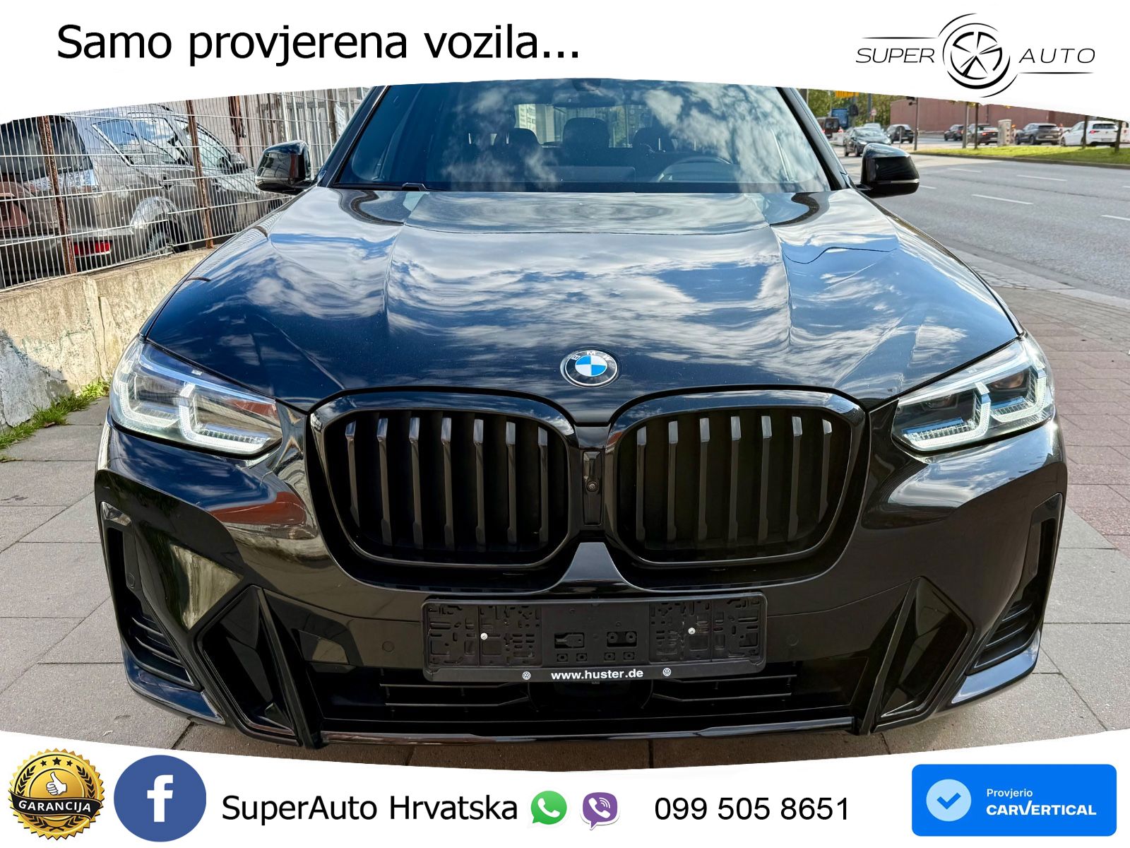 BMW X3 30d xDrive Steptronic M Sport ZRAČNI+ACC+GR SJED+KAM+PANO