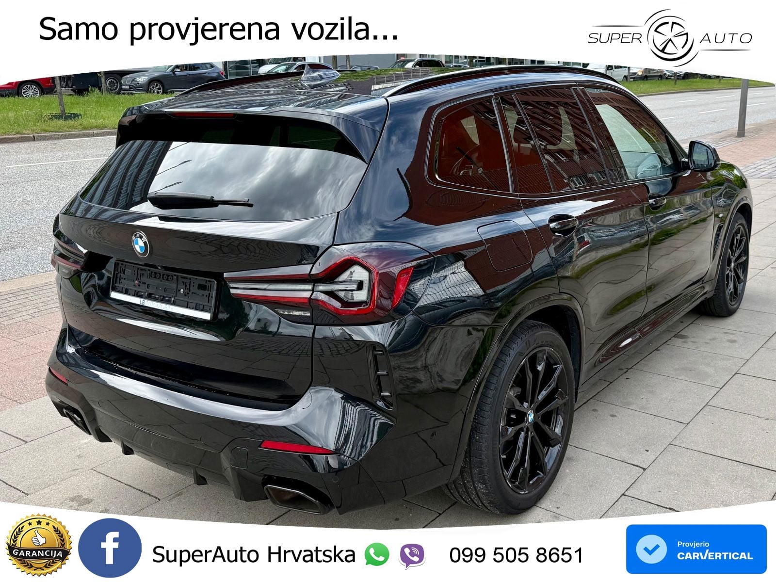 BMW X3 30d xDrive Steptronic M Sport ZRAČNI+ACC+GR SJED+KAM+PANO