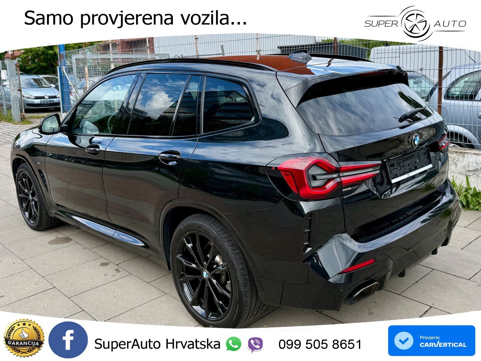 BMW X3 30d xDrive Steptronic M Sport ZRAČNI+ACC+GR SJED+KAM+PANO