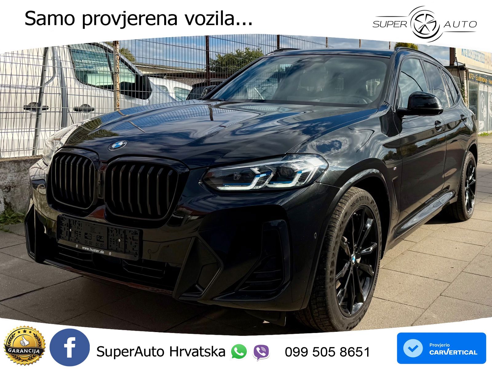 BMW X3 30d xDrive Steptronic M Sport ZRAČNI+ACC+GR SJED+KAM+PANO