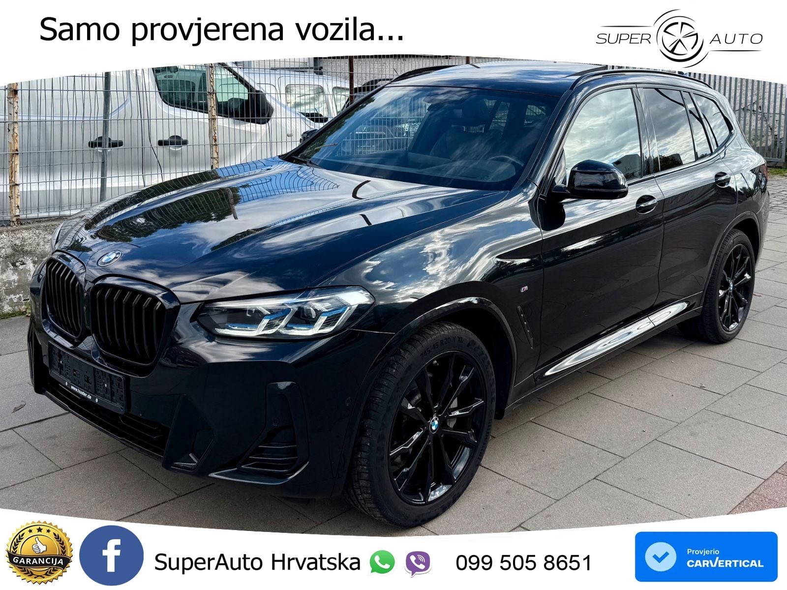 BMW X3 30d xDrive Steptronic M Sport ZRAČNI+ACC+GR SJED+KAM+PANO