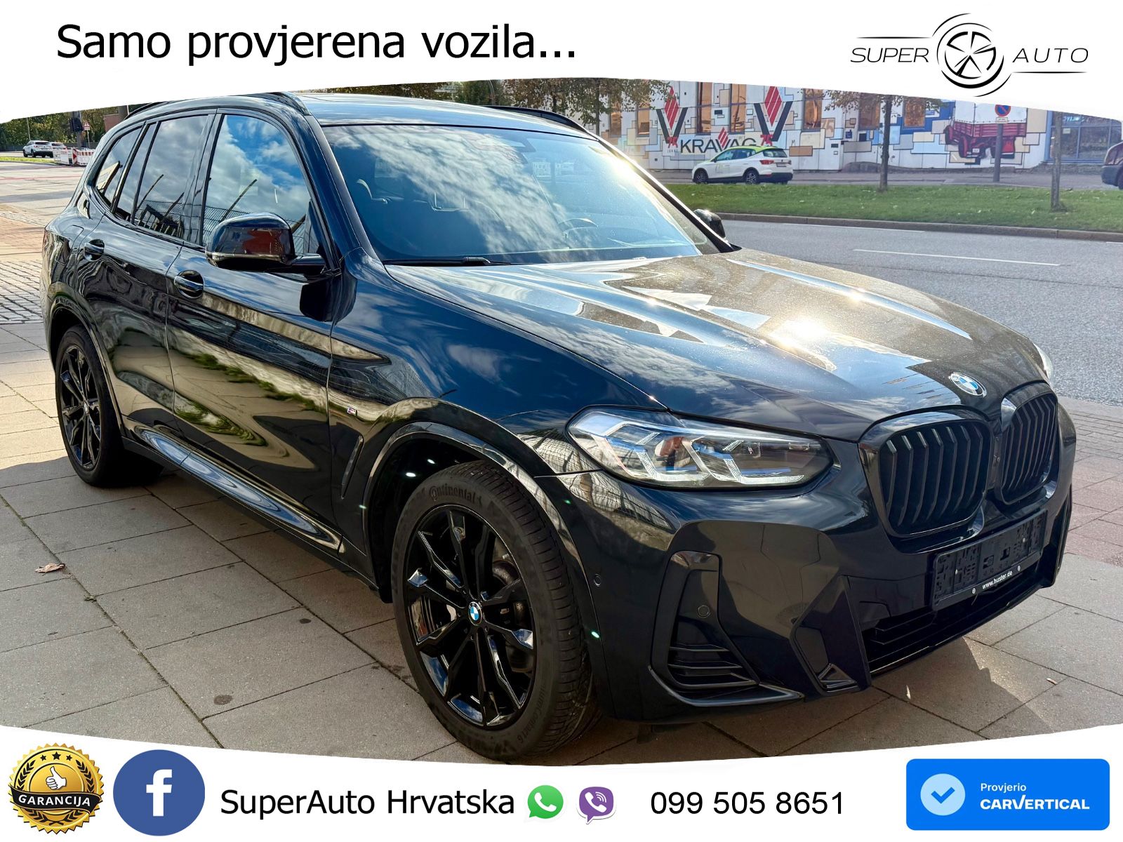 BMW X3 30d xDrive Steptronic M Sport ZRAČNI+ACC+GR SJED+KAM+PANO