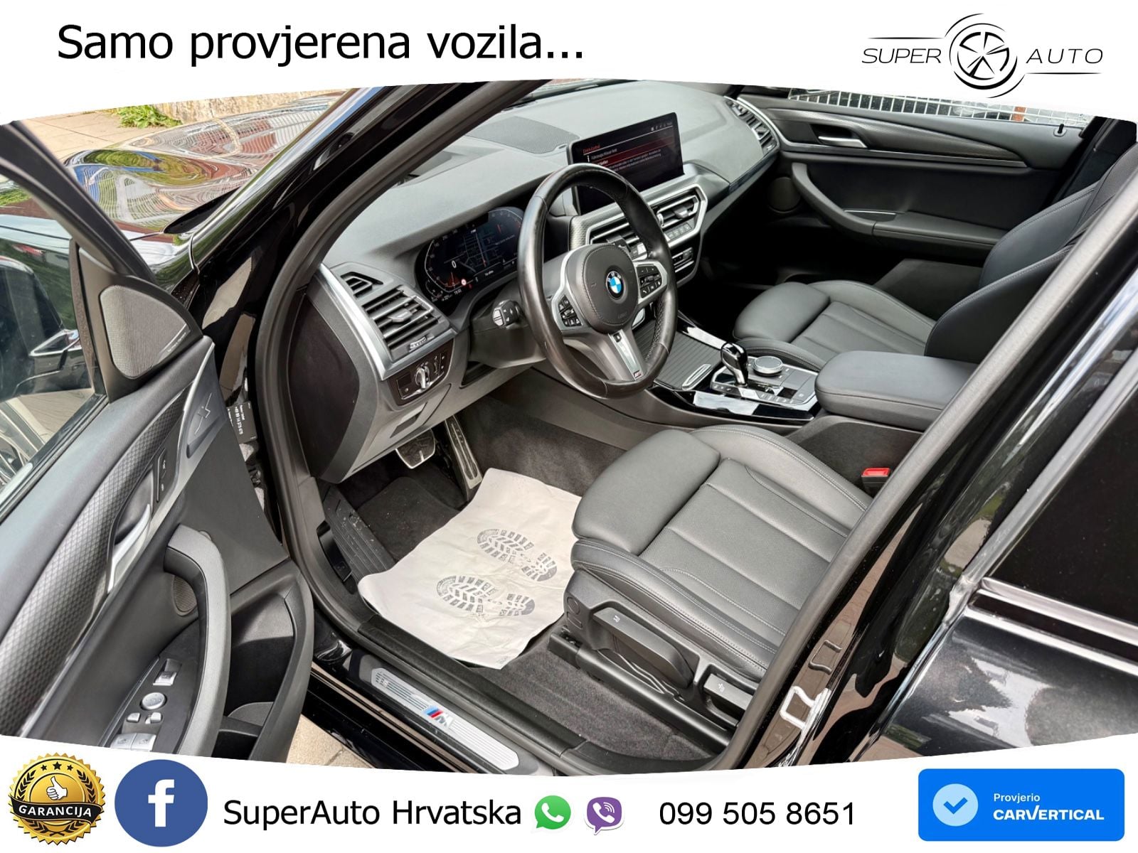 BMW X3 30d xDrive Steptronic M Sport ZRAČNI+ACC+GR SJED+KAM+PANO