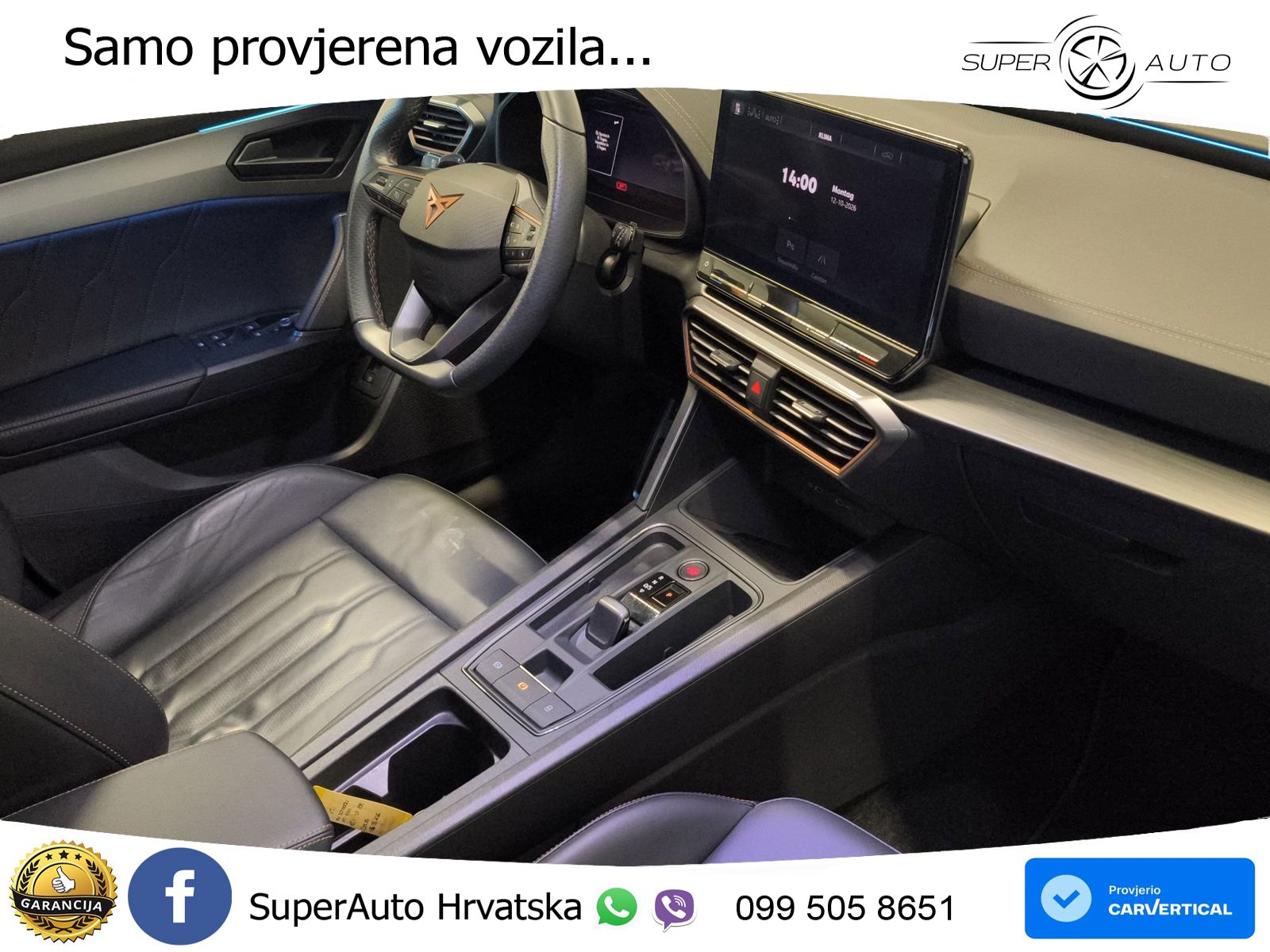 Cupra Formentor 1.4 TSI (245 KS) e-Hybrid DSG VZ LED+GR SJED+ACC