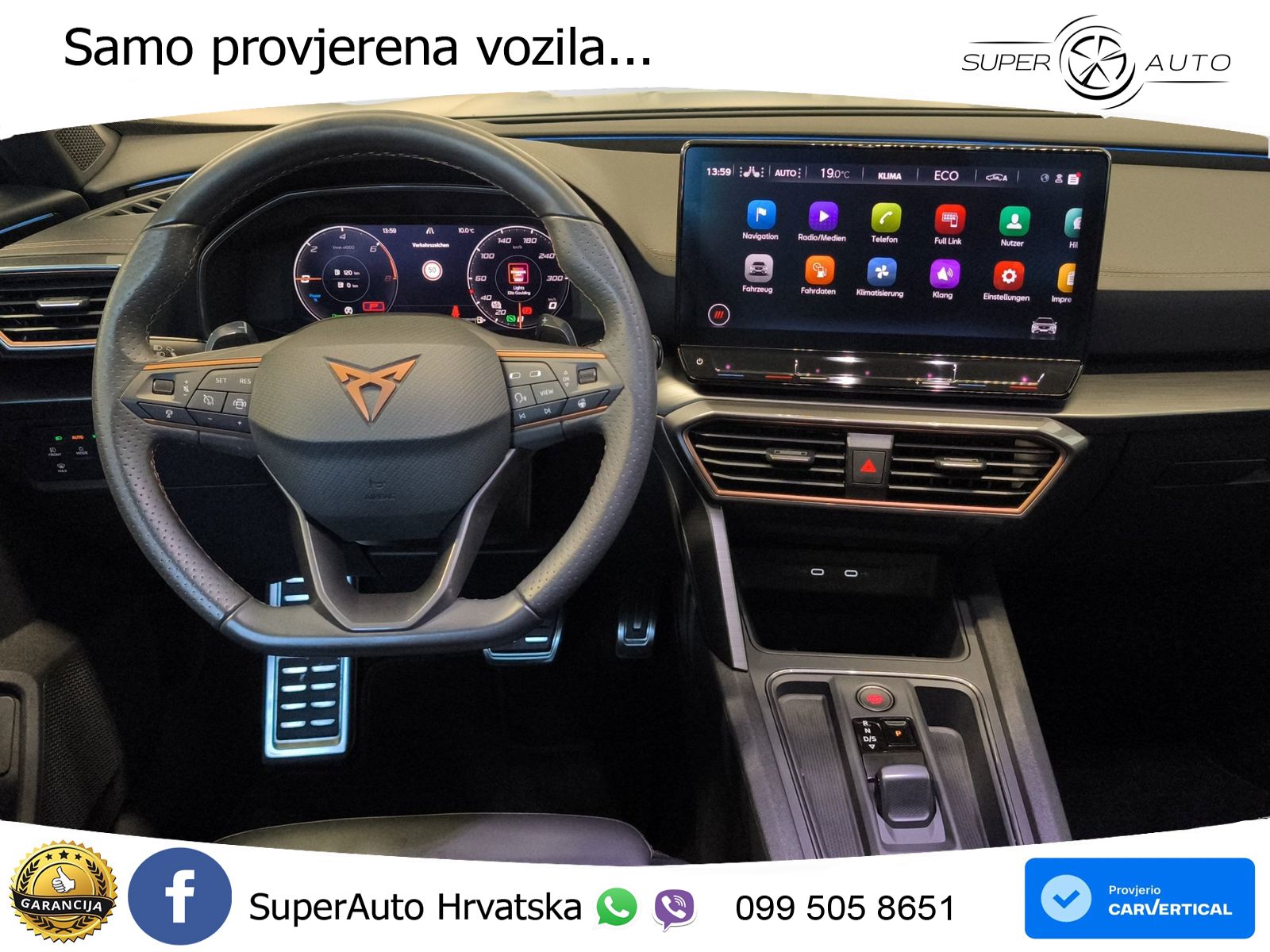 Cupra Formentor 1.4 TSI (245 KS) e-Hybrid DSG VZ LED+GR SJED+ACC