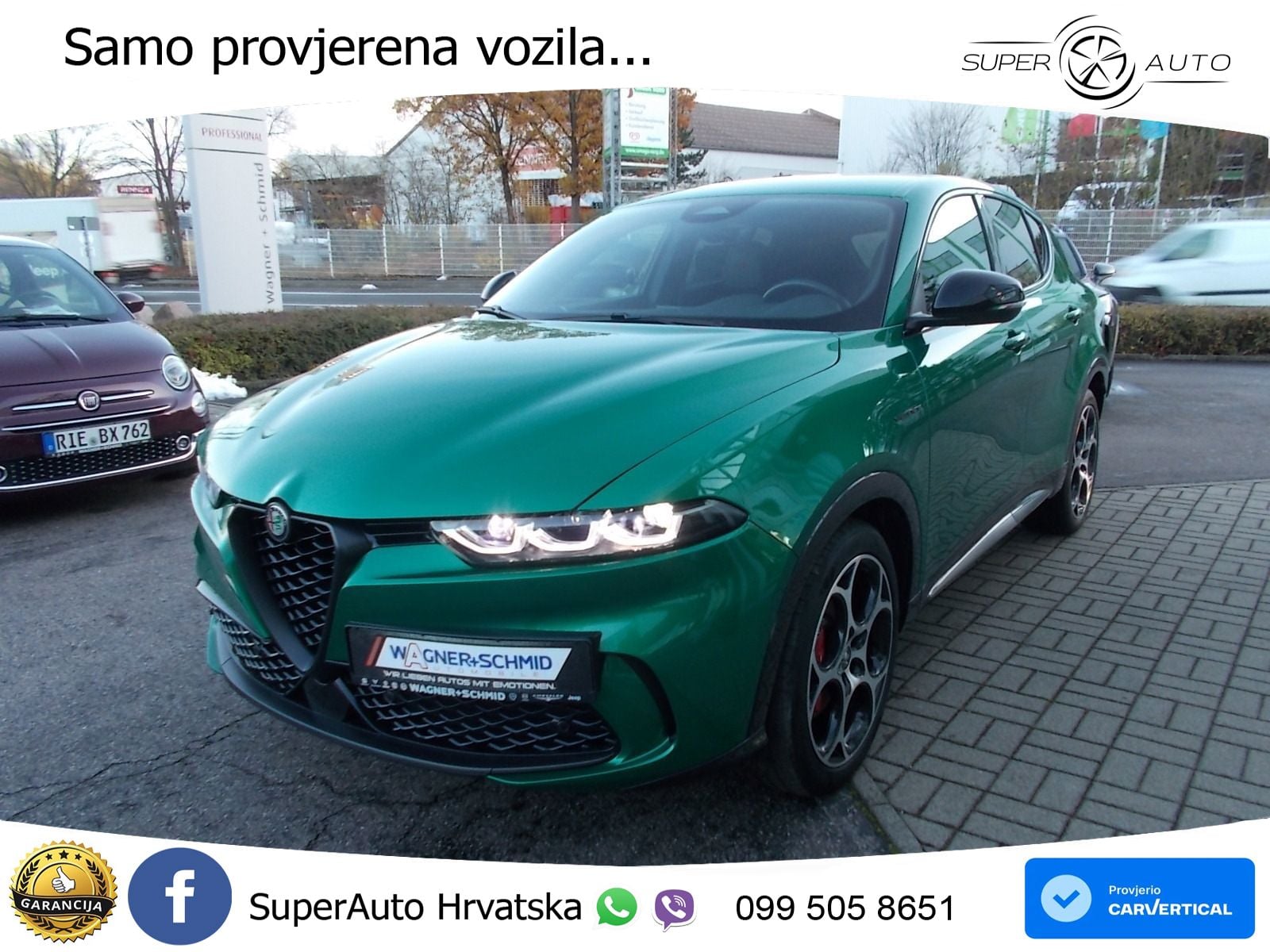 Alfa Romeo Tonale 1.5 VGT (160 KS) 48V-Hybrid TCT LED+GR SJED+ACC
