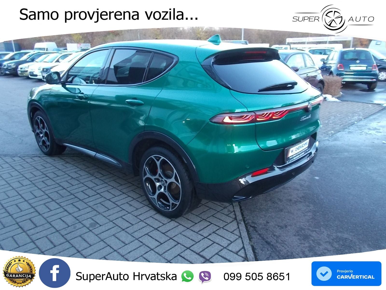 Alfa Romeo Tonale 1.5 VGT (160 KS) 48V-Hybrid TCT LED+GR SJED+ACC
