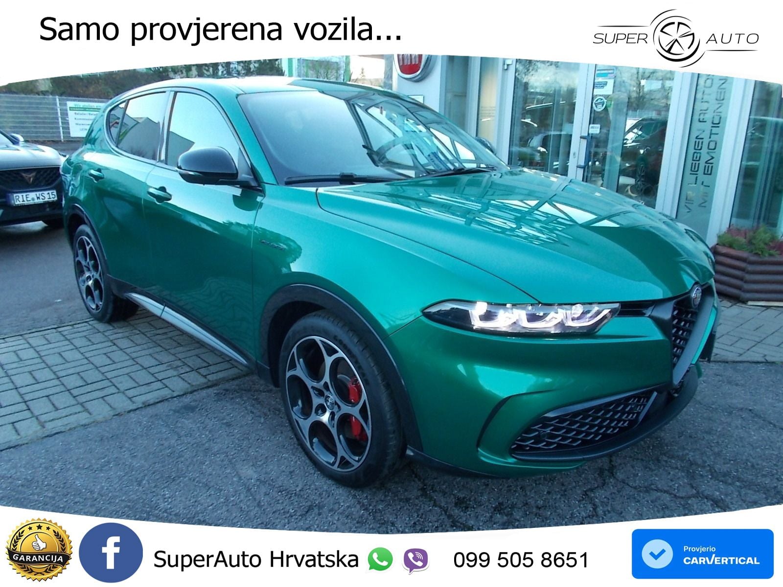 Alfa Romeo Tonale 1.5 VGT (160 KS) 48V-Hybrid TCT LED+GR SJED+ACC
