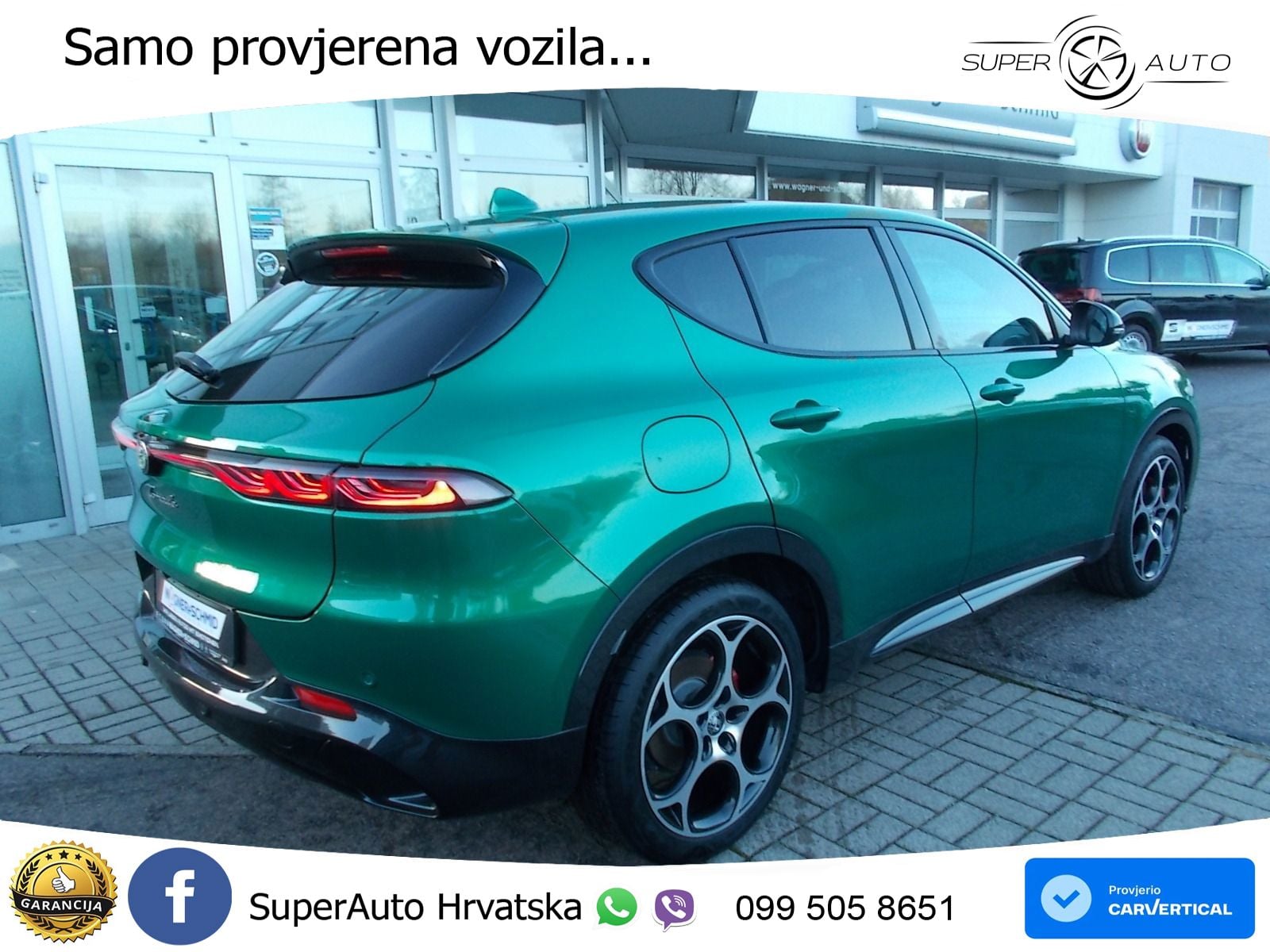 Alfa Romeo Tonale 1.5 VGT (160 KS) 48V-Hybrid TCT LED+GR SJED+ACC