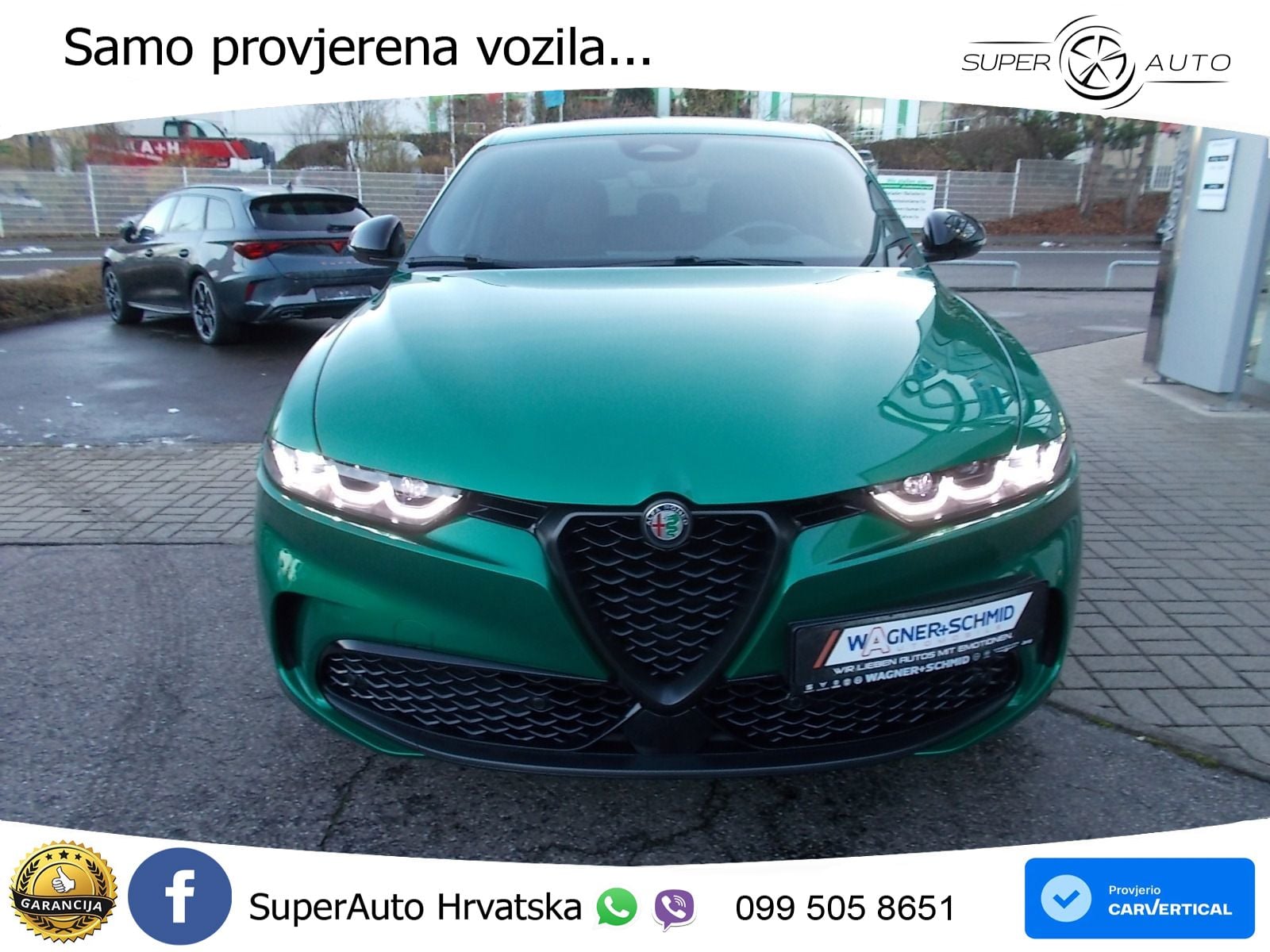 Alfa Romeo Tonale 1.5 VGT (160 KS) 48V-Hybrid TCT LED+GR SJED+ACC