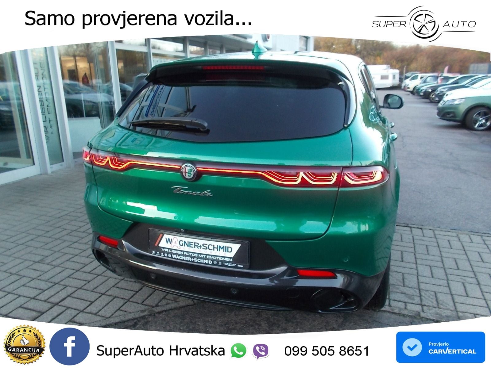 Alfa Romeo Tonale 1.5 VGT (160 KS) 48V-Hybrid TCT LED+GR SJED+ACC