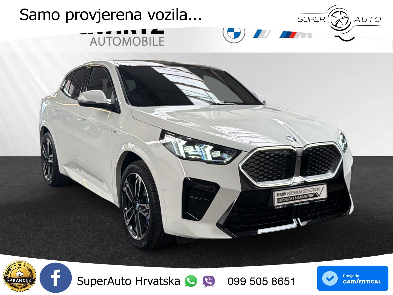 BMW iX2 66.5 kWh (313 KS) xDrive30