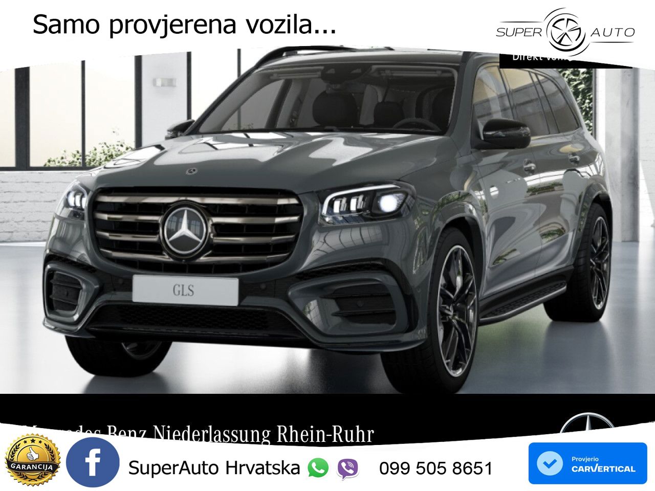 Mercedes-Benz GLS GLS 450d EQ Boost 4MATIC 9G-TRONIC AMG LED+GR SJED+ACC