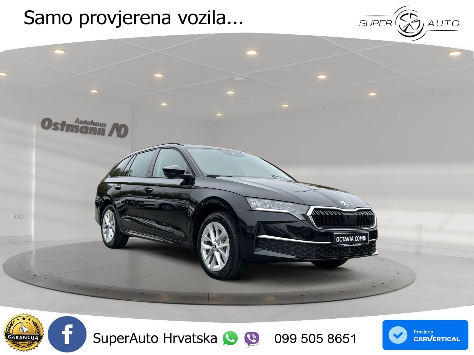 Škoda Octavia Combi 2.0 TDI (150 KS) DSG Selection LED+GR SJED+ACC