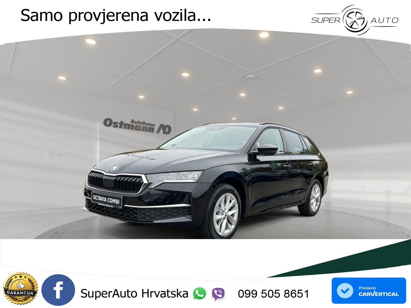 Škoda Octavia Combi 2.0 TDI (150 KS) DSG Selection LED+GR SJED+ACC