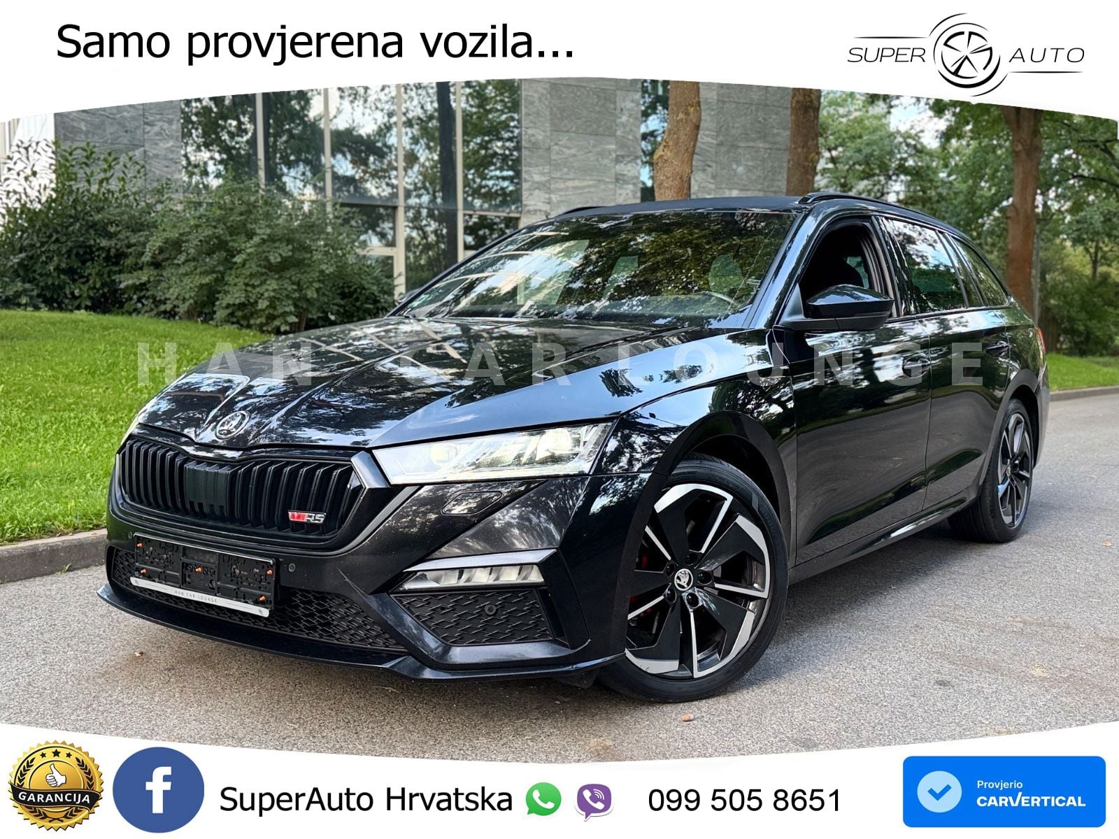 Škoda Octavia Combi RS 2.0 TDI (200 KS) DSG