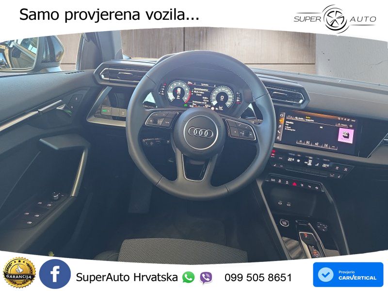 Audi A3 35 TFSI (150 KS) S tronic LED+GR SJED+ACC