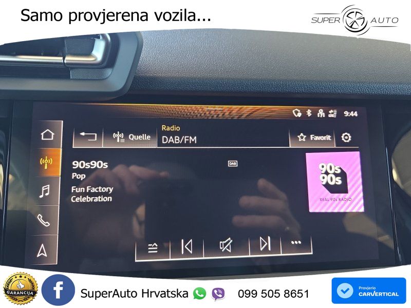 Audi A3 35 TFSI (150 KS) S tronic LED+GR SJED+ACC