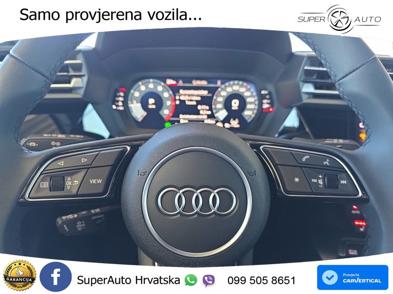 Audi A3 35 TFSI (150 KS) S tronic LED+GR SJED+ACC