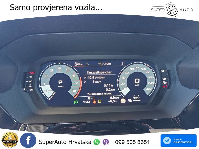Audi A3 35 TFSI (150 KS) S tronic LED+GR SJED+ACC