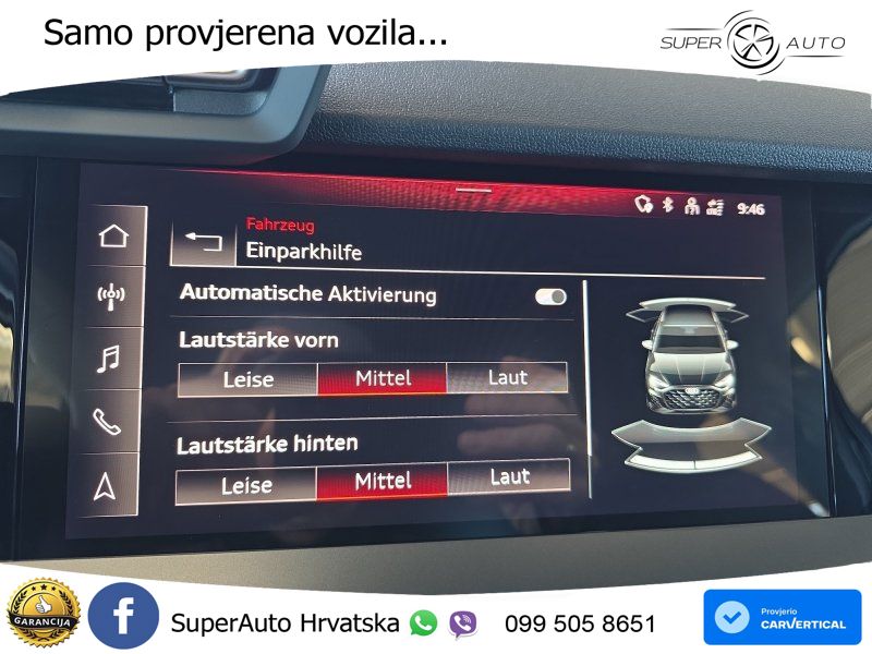 Audi A3 35 TFSI (150 KS) S tronic LED+GR SJED+ACC