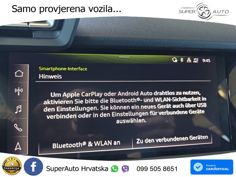 Audi A3 35 TFSI (150 KS) S tronic LED+GR SJED+ACC