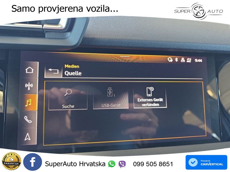 Audi A3 35 TFSI (150 KS) S tronic LED+GR SJED+ACC